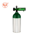 Oxygen regulator gas portable size